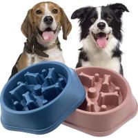 Puppy Slow Feeder Bowl Anti-Gulping Dog Slow Feeder Bowl For Small Dogs Preventing Choking Puzzle Bowl Feeder Interactive Bloat Stop Feeding Bowls For Dogs And Cats lovely