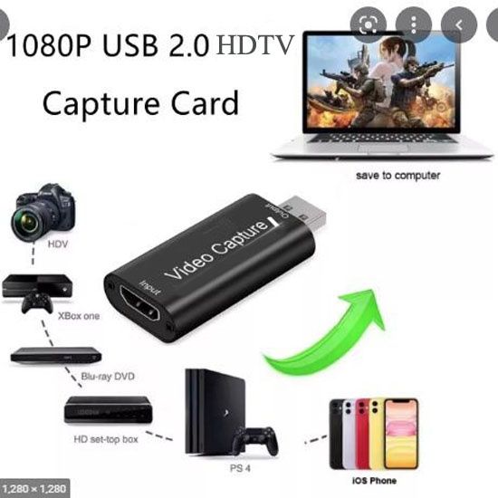 capture-card-สำหรับจับภาพหน้าจอจากกล้อง-ออกหน้าจอมอนิเตอร์-ทำคลิป-vdo-ไม่ต้องลงไดร์เวอร์-ส่งจากไทย