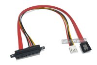 Hard Disk SATA 22 PIN (7 + 15) / Floppy FDD 4-Pin + SATA Combo Cable HDD