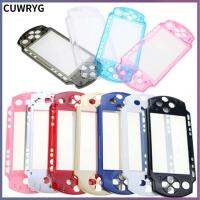 CUWRYG ชิ้นส่วนอะไหล่ทดแทน เคสสำหรับมือถือ สำหรับ PSP 1000 แผงหน้าปัดคอนโซล ตัวป้องกันป้องกัน แผ่นปิดด้านหน้า ปลอกหุ้มตัวเครื่อง