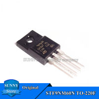 MOSFET STF9NM60N TO-220F 9NM60N TO220F 9A/600V 5ชิ้น,ของแท้ใหม่