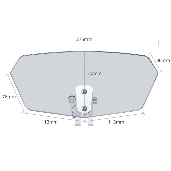 fne-justech-ปรับกระบังลมกระจกบังลมได้กระจกรถจักรยานยนต์อเนกประสงค์สำหรับกระบังลมกระจกบังลม-ktm-ฮอนด้าคาวาซากิ