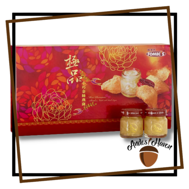 【Fomec's】Bird's Nest with Rock Sugar 8 btl x 30g Lazada