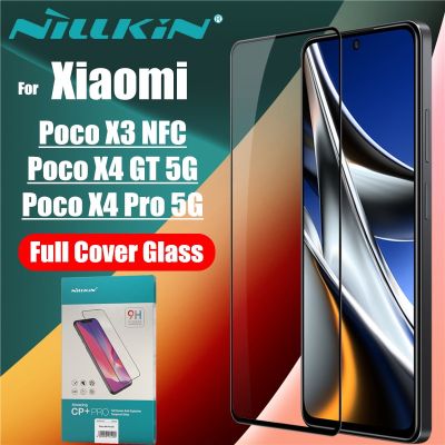 ~ NILLKIN ฟิล์มกระจก Xiaomi Poco X3 X4 NFC GT Pro 5G แบบเต็มจอ รุ่น Amazing CP+Pro