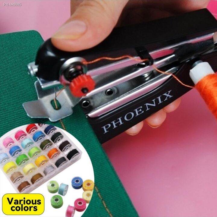 ♤♨ Portable Mini Manual Sewing Machine with Bobbin Thread Simple