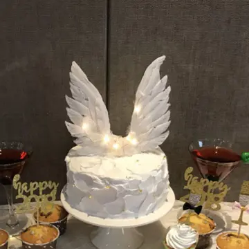 Handmade Baby Girl PINK ANGEL cake topper Christening baby shower birthday  | eBay