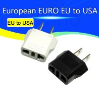 ™ Arrival Universal European EURO EU to US USA Travel Plug Adapter Converter Power Plug Adaptor Outlet Converter