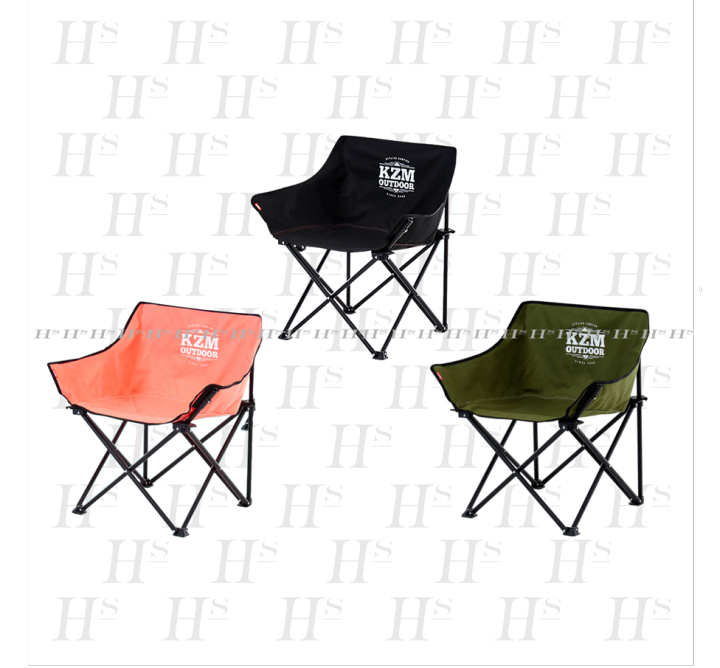 KZM Signature Cooling Chair Foldable Camping Chair Kerusi Outdoor