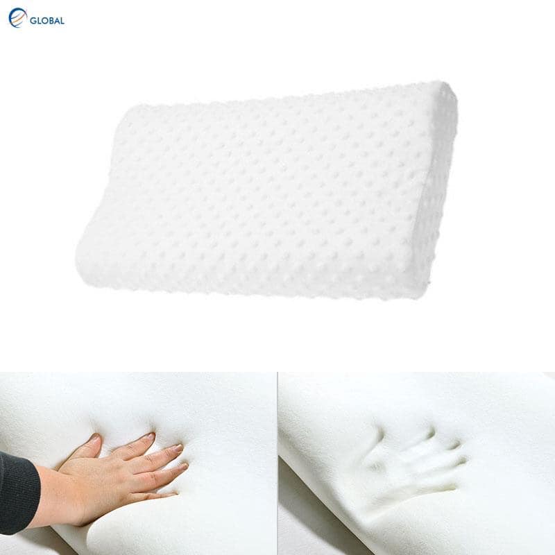 Ecosafeter Contour Memory Foam Pillow Cervical Massage Deep Sleep Neck Pillow, 