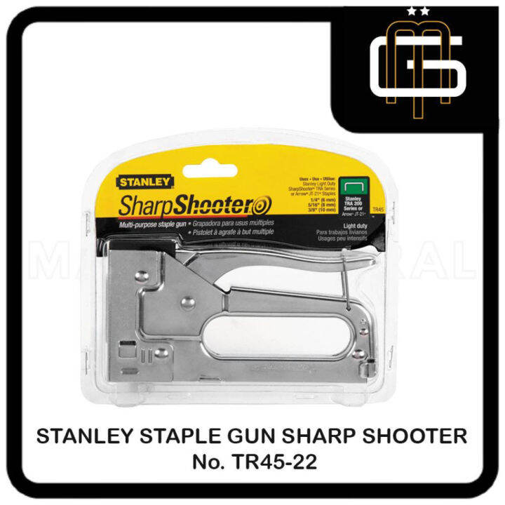 STANLEY STAPLE GUN SHARP SHOOTER TR4522 Lazada PH