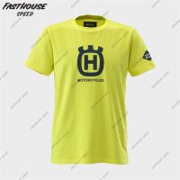 High quality stock Husqvarna new off-road motorcycle T-shirt short-sleeved FE250 TE250i Svartpilen401 Vitpilen401 Norden901 cycling suit breathable downhill suit quick-drying suit