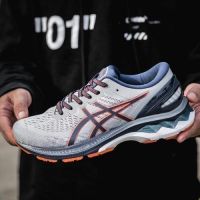 2023 Asics รองเท้าวิ่ง GEL-KAYANOK27รองเท้าบุรุษมาราธอนใหม่รองเท้ารองเท้าวิ่งกีฬารองรับได้มั่นคง