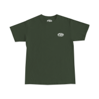 เสื้อ Organic Yeah! | ลายภูเขา (PS. Mountain) | สีเขียวขี้ม้า (Dark Green)