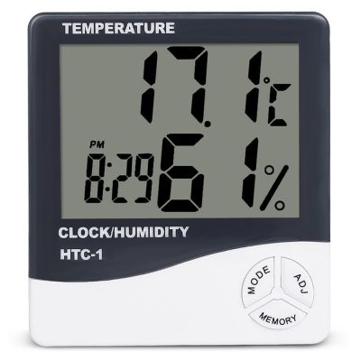 【LZ】☋✹✉  Enxertia cílios lcd digital termômetro lash estação higrômetro temperatura umidade tester cílios relógio de salão maquiagem ferramentas