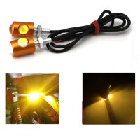 2Pcs LED Motorcycle Signal Lamp Super Bright LED Car Number License Plate Bolt Screw Tail Rear Light ke Fog Lamp Bulb