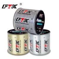 FTK 500M Fishing Line Carbon Fiber Coating Leader Lure Fluorocarbon Line 0.14-0.5mm 4.13-34.32LB Wearable  Accessories Japan Fishing Lines