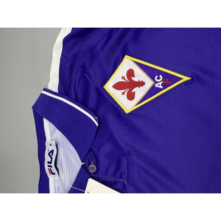 เสื้อบอล-ย้อนยุค-ฟิออเรนติน่า-1998-เหย้า-retro-fiorentina-home-พร้อมเบอร์ชื่อ-batistuta-rui-costa-อาร์มกัลโช่-nintendo