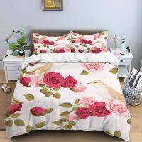 【hot】☜ Print Three Piece Set Fashion Article Children or Adults for Beds Quilt Covers Pillowcases