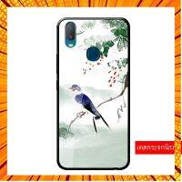 เคส vivo Y15 2020 เคสกระจกนิรภัย Y19 Y11 2019 วีโว่ เคสนุ่มขอบเต็มtpu กระจกเงา case glassบุคลิกภาพบัวจิตรกรรม&amp;-&amp;*-&amp;-&amp; กรณีสินค้ามีสี ไซท์ เบอร์รบกวนลุกค้าทักมาสอบถามหรือเเจ้งที่เเชทก่อนสั่งสินค้าด้วยนะคะ