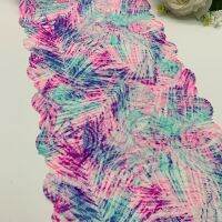 [HOT!] 3y/lot 23cm Special With Multi Colors Mix Elastic Stretch Lace trim Skirt Hem Underwear Sewing Craft DIY Apparel Fabrics Lace