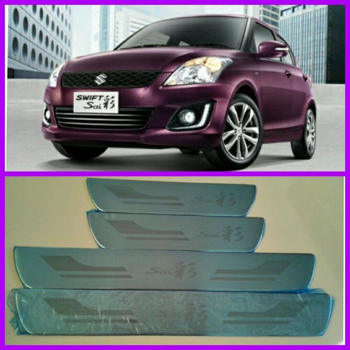 suzuki-swift-คิ้วบันได-new-ของแท้-2012-2017-กาบบันได-sai-ชุดกาบบันไดข้าง-แท้ศูนย์-suzuki-หมายเลขชิ้นส่วน-990n0-58m85-00