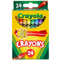 Crayola สีเทียนไร้สารพิษ 24แท่ง