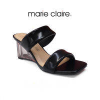 Bata บาจา Marie Claire รองเท้าส้นสูงเปิดส้นแบบสวม สูง 3 นิ้ว สำหรับผู้หญิง รุ่น LISSIE สีดำ 7706381 สีชมพู 7705381