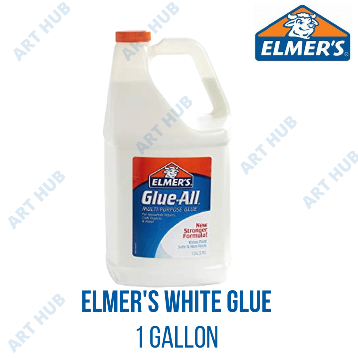 ART HUB Elmer's GlueAll White Glue 1 Gallon (3785 ml, Extra Strong