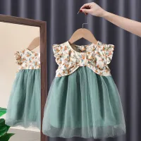 girls green dress