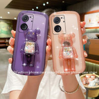 เคสโทรศัพท์ Xiaomi 13T Xiaomi13T Pro 5G เคส Phone Case ใสลูกอมทรายดูดซิลิโคนที่ตั้งรูปหมีปลอกอ่อนเลนส์ฝาหลัง2023