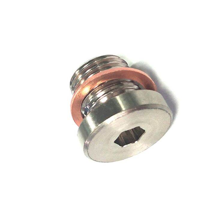 O2 Sensor Exhaust Cap Stainless Steel M12x1.25 Oxygen Wideband Bung