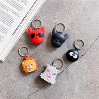 ✻♠❉ สำหรับ กirtag น่ารักการ์ตูนซิลิโคนเคสสำหรับ กpple airtags GPS Pet กnti-lost Tracker Locator อุปกรณ์พวงกุญแจอุปกรณ์เสริม