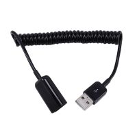 Spiral Coiled USB A male to A female adapter adaptor Cable 1M 3FT