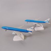 20Cm โลหะผสมอากาศเนเธอร์แลนด์ KLM สายการบิน Boeing B747 MD MD-11เครื่องบินจำลอง Diecast โมเดลเครื่องบินอากาศยาน W ชุดเกียร์ลงจอด