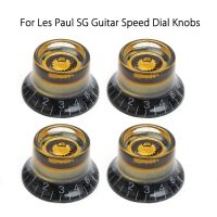 4pcs Black Gold Guitar Knobs Speed Control Volume Tone for Guitar Guitarra Replacement Electric Guitar Bass Accessories Guitar Bass Accessories