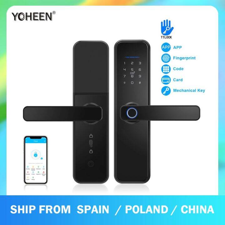 แอปพลิเคชั่น-yoheen-ttlock-wifi-ดิจิตอลอิเล็กทรอนิกส์ล็อกประตูด้วยลายนิ้วมือไบโอเมตริกซ์ใช้งานได้ล็อคอัจฉริยะกับ-alexa