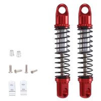 for WPL D12 RC Car Metal Rear Shock Absorber Damper with Mount Fixed Seat Upgrades Parts Accessories