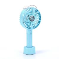 Mini Portable Outdoor USB Rechargeable Handheld Air Water Spray Cooling Fan New