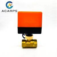 1/2 quot; Electric Ball Valve Brass Air Conditioning Floor Heating Solenoid Valve Two Way AC220V DC24V DC12V