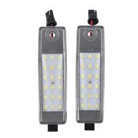 White Led Number License Plate Light Replacement For Hiace Hi- H200 2004-2012 Car Accessories