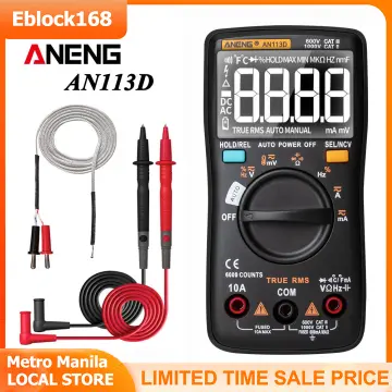 Aneng an113d 2024 digital multimeter