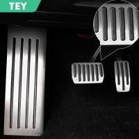 【cw】 Tesla Model3 2023 Pedal Covers 3 Y 2022 Accessories Metal Accelerator Brake Rest Three ModelY ！