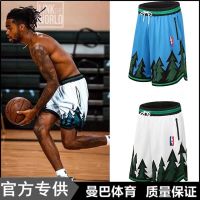 High qual 【Dec】 New Original NBA͛ Timberwolves Russell Ross American Pants Mens And Womens Retro Basketball Training Shorts But Knee-Length Pants