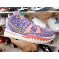 HOT Original✅ ΝΙΚΕ Kyri- 7 Mens Fashion Basketball Shoes PurplePinkWhite [Free Shipping] {Limited Time Offer}