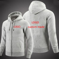 2022โลโก้การปรับแต่งยี่ห้อผู้ชาย Hoodies แจ็คเก็ตฤดูใบไม้ผลิ Drawstring ซิปชายเสื้อแขนยาวฤดูใบไม้ร่วง Hood Coat