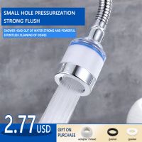 Filter Faucets Bubbler 360° Rotate Purifying Replaceable Filter Element Kitchen Sink And Wash Basin High Pressure Water Saving