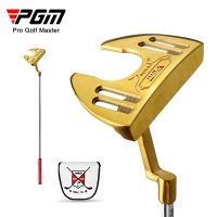 ไม้กอล์ฟพัตเตอร์สีทอง PGM (TUG023) PGM new Golf putter Authentic Putter Golf Mens สินค้ามีจำนวนจำกัด