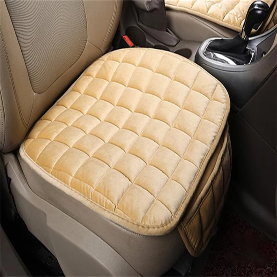 ONWRACE Car Seat Cushion Memory Sponge Cushion Comfortable Memory Foam Car  Seat Cushion with Storage Relieve Pain Fatigue Ideal for Driving Office Home  Use Breathable Universal Fit