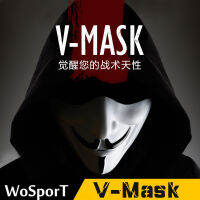 WoSporT ขายตรงจากโรงงาน V- กลยุทธ์กลางแจ้ง อุปกรณ์ประกอบฉากภาพยนตร์ วันฮาโลวีน V หน้ากากคำ