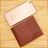 กระเป๋าสตางค์ผู้ชาย มีใช่ใส่นามบัตร ทำจากหนัง PU men wallet There is a card holder, made of PU leather.